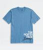 Футболка TNF S/S Brand Proud Tee (Мужской; S; IndigoStone White)